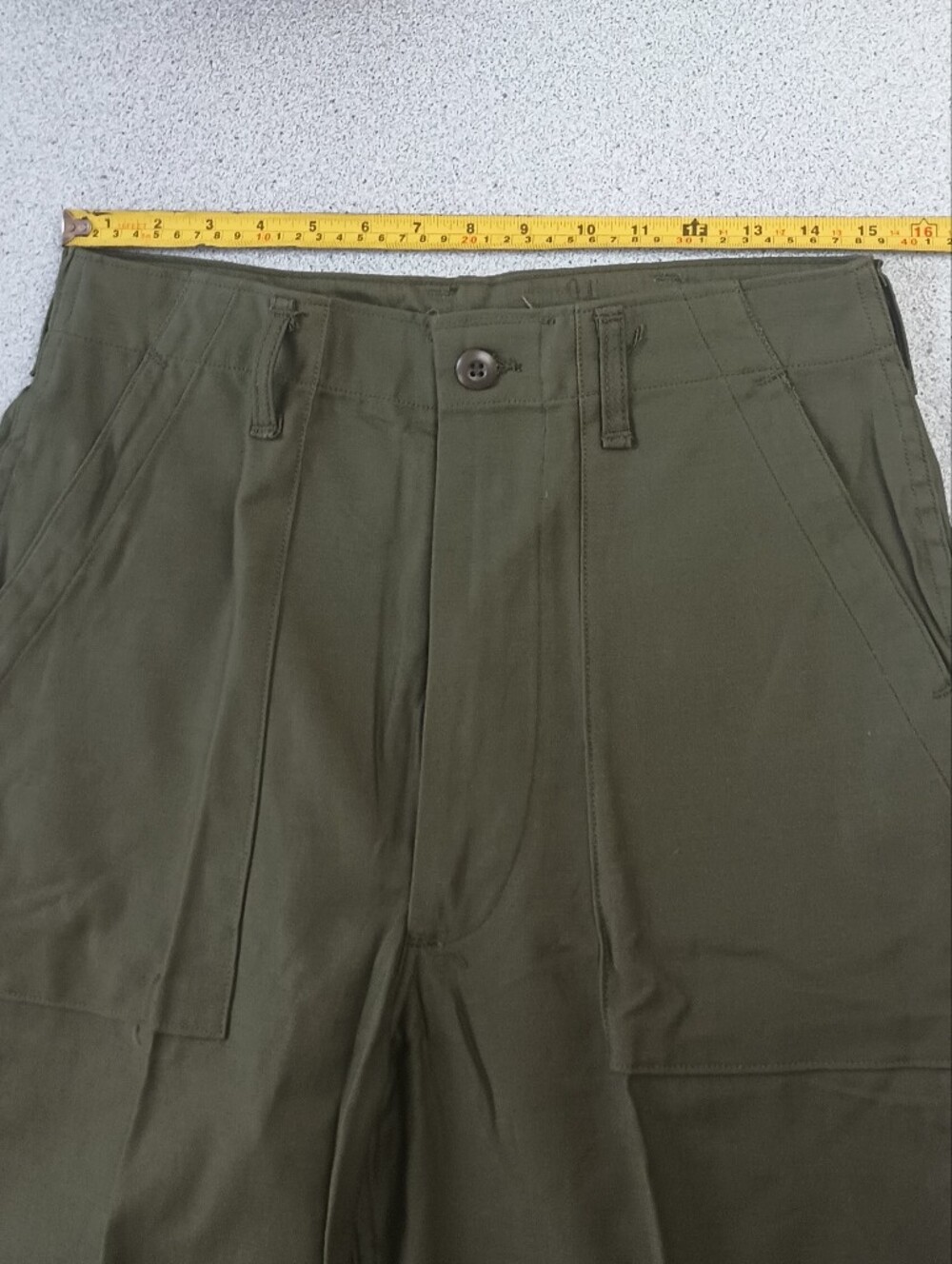 Vintage 1969 Blue Bell OG-107 Utility Trousers Army Fatigue Pants 32x33 EUC - Picture 4 of 13